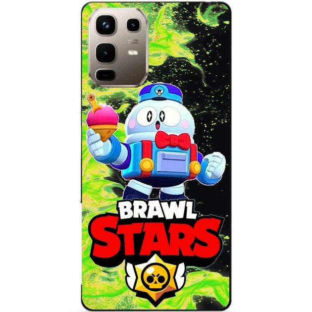 Чехол силиконовый бампер Candy для Infinix Note 50 Pro (X6855) с Героем Brawl Stars Бравл Старс Лу Brawl - Фото 1 Чехол силиконовый бампер Candy для Infinix Note 50 Pro (X6855) с Героем Brawl Stars Бравл Старс Лу Brawl - изображение 1