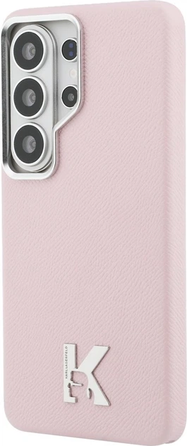 Чохол Karl Lagerfeld K Metal Logo MagSafe для Samsung Galaxy S26 Ultra Pink (KLHMS26L5PGFKHGP) - зображення 2