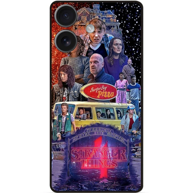 Силіконовий чохол бампер Candy для Iphone 17 із малюнком Stranger Things 11 - Фото 1 Силіконовий чохол бампер Candy для Iphone 17 із малюнком Stranger Things 11 - зображення 1