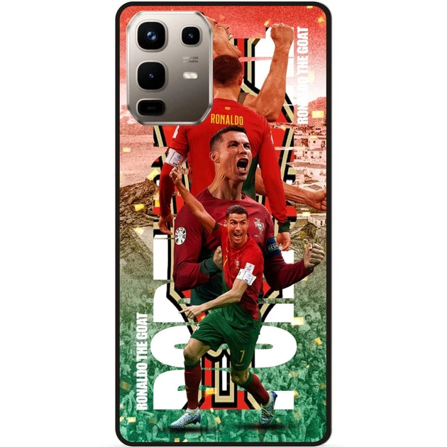 Силиконовый бампер чехол Candy для Infinix Note 50 Pro Plus 5G (X6856) с рисунком Ronaldo Португалия Роналдо - Фото 1 Силиконовый бампер чехол Candy для Infinix Note 50 Pro Plus 5G (X6856) с рисунком Ronaldo Португалия Роналдо - изображение 1