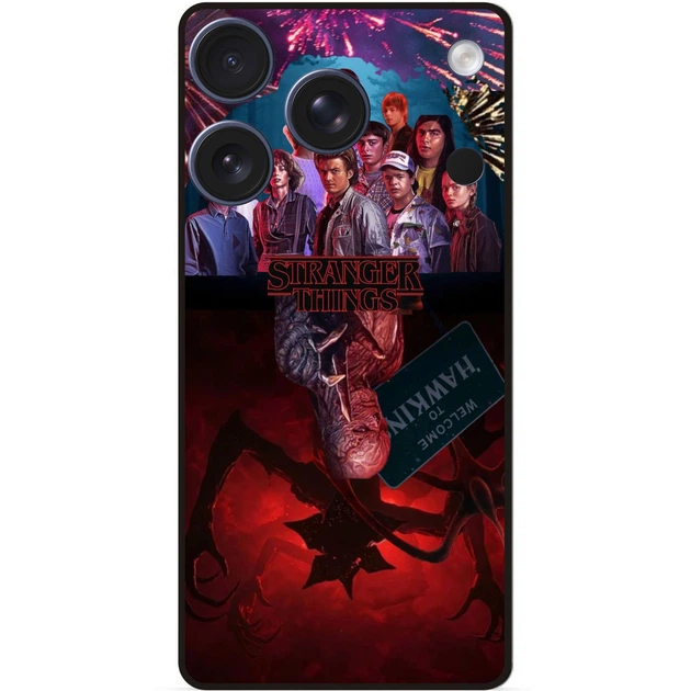 Силіконовий чохол Candy для Iphone 17 Pro Max із малюнком Stranger things Дуже дивні справи - Фото 1 Силіконовий чохол Candy для Iphone 17 Pro Max із малюнком Stranger things Дуже дивні справи - зображення 1