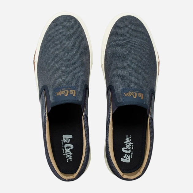 Чоловічі сліпони Lee Cooper LCW-26-02-4088 40 (26.7 см) Темно-сині (5901479607057) - зображення 4