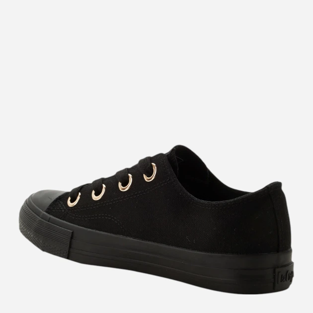 Жіночі кеди низькі Lee Cooper LCW-26-02-4069 39 (25.5 см) Чорні (5901479605947) - зображення 3