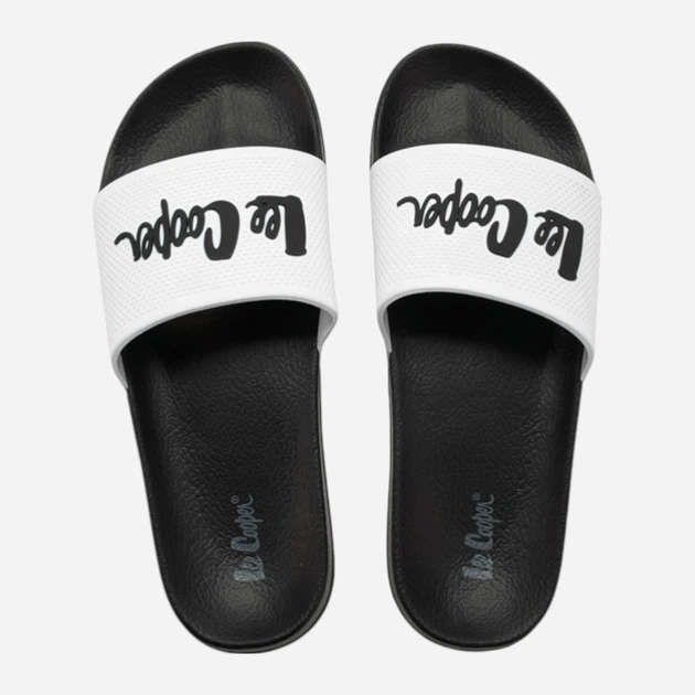 Чоловічі шльопанці для пляжу Lee Cooper LCW-26-07-4162 41 (27.3 см) Білі (5901479612242) - зображення 4