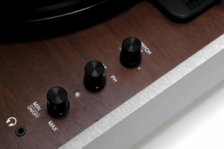 Вініловий програвач Audizio Billy Bob Silver з Bluetooth, грамофон для вінілових платівок БВ - Б/В - зображення 11