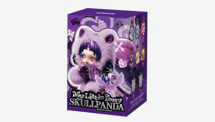 POPMARTマイリトルポニー Фигурка POP MART Skullpanda × My Little Pony Series Blind Box