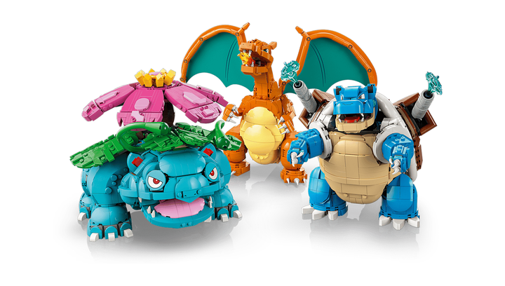 Конструктор Lego Венузавр, Чаризард и Бластойз Pokémon 72153 - изображение 4
