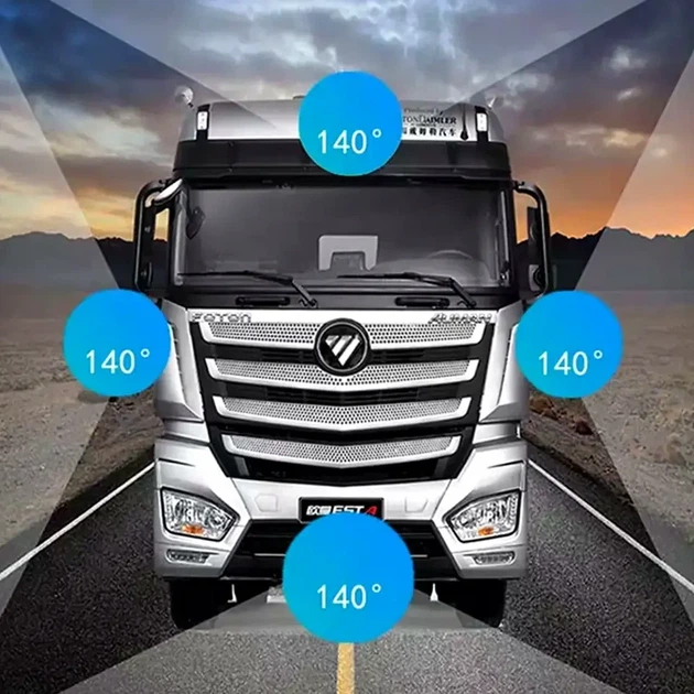 Автомобільний монітор 9 дюймів 800x480 9-35В для камери заднього виду з чорним пультом - зображення 4
