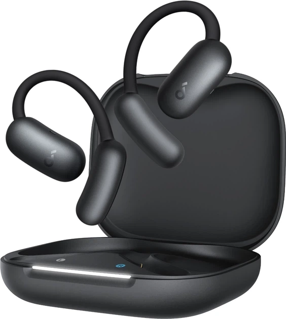 Беспроводные наушники Anker Soundcore AeroFit 2 Black, Hi-Res, LDAC, Bluetooth 5.4, 42H, IP55, Wireless Charge - изображение 4