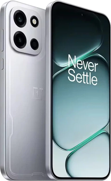 Мобильный телефон OnePlus Turbo 6 16/256GB Silver CN - Фото 3 Мобильный телефон OnePlus Turbo 6 16/256GB Silver CN - изображение 3
