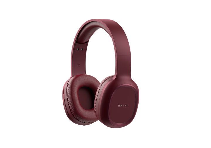 Навушники накладні бездротові HAVIT HV-H2590BT PRO Red - изображение 2