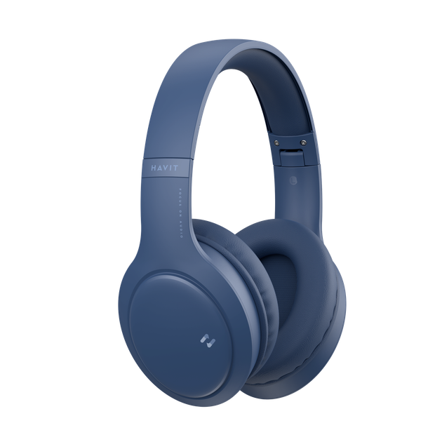 Навушники накладні бездротові HAVIT HV-H633BT Blue - изображение 3