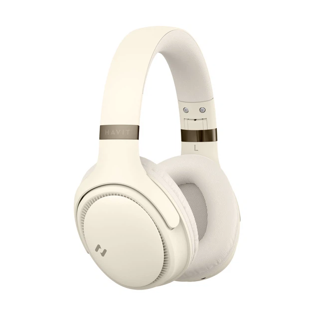 Навушники накладні бездротові HAVIT HV-H630BT Beige - изображение 4