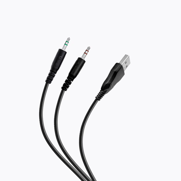 Ігрові навушники з мікрофоном HAVIT HV-H2232d USB + 3.5мм - изображение 7