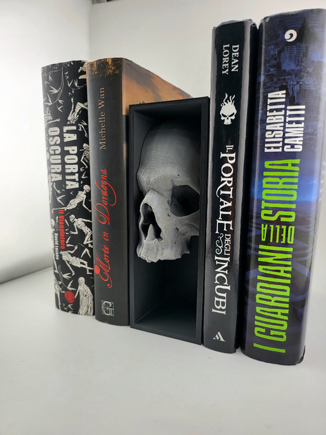Вставка для книг Череп (Book Nook, 3D друк) - изображение 2