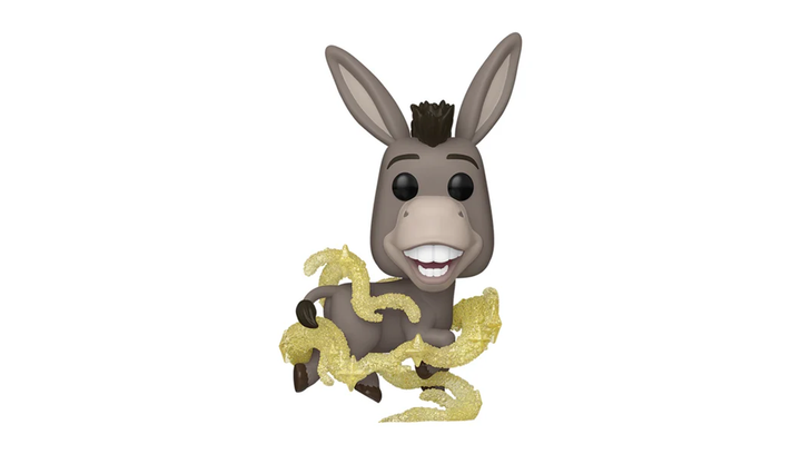 Фігурка FUNKO POP! Donkey Glitter Shrek Віслюк Шрек 117mm 1598 81172 - зображення 3