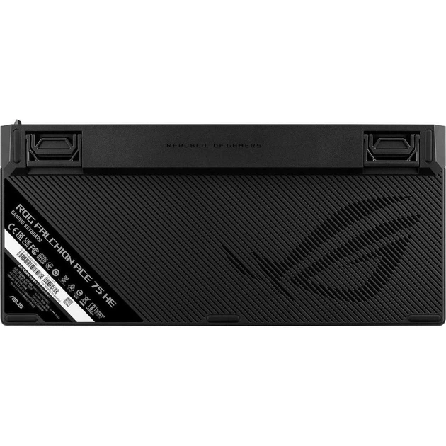 Клавиатура ASUS ROG Falchion Ace 75 HE HFX V2 Magnetic Switches USB-A EN RGB Black (90MP047H-BKUA20) - Фото 4 Клавиатура ASUS ROG Falchion Ace 75 HE HFX V2 Magnetic Switches USB-A EN RGB Black (90MP047H-BKUA20) - изображение 4