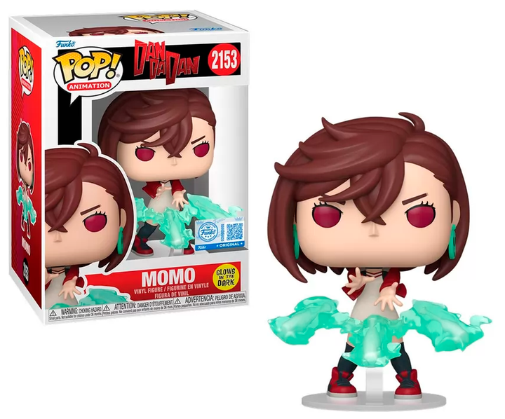 Фигурка Funko Pop Дандадан Момо Аясэ Dandadan Momo Ayase Glow in the Dark 10 см FP DDD MA 2153 - Фото 1 Фигурка Funko Pop Дандадан Момо Аясэ Dandadan Momo Ayase Glow in the Dark 10 см FP DDD MA 2153 - изображение 1