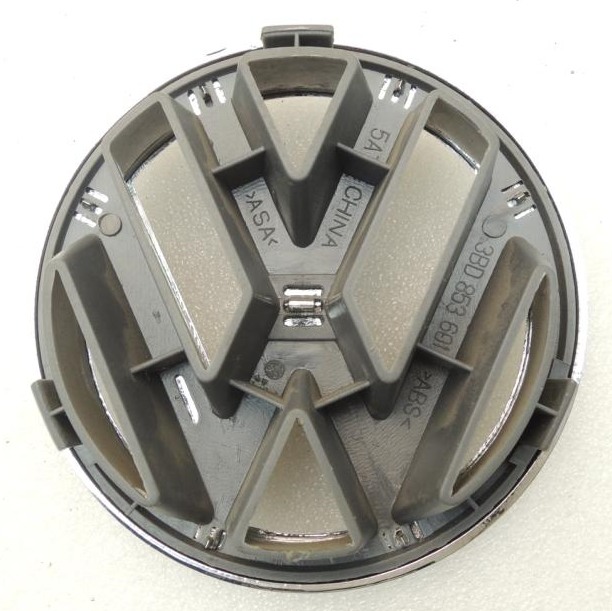 Емблема хромована "VW" Passat B5 1997-2000 ( 3BD 853 601 FDY ) - зображення 2