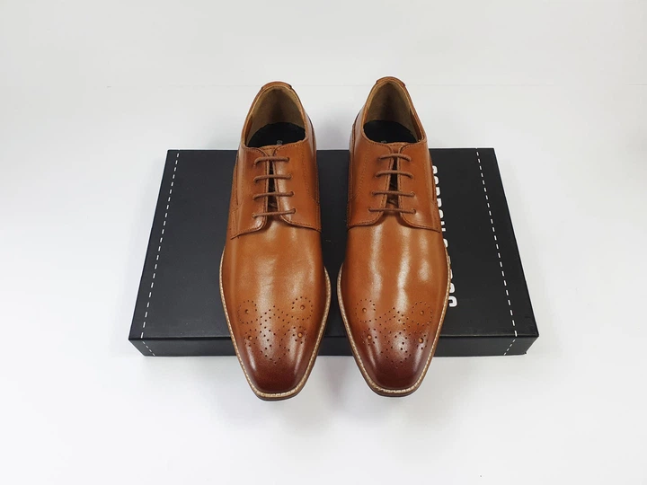 Мужские туфли GORDON & BROS 44 28.5 см 9.5 UK коричневые - Фото 1 Мужские туфли GORDON & BROS 44 28.5 см 9.5 UK коричневые - изображение 1