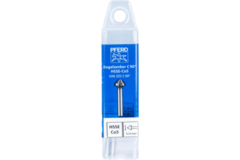 Зенковка PFERD HSSE DIN 335 C90° 12.4 - изображение 2