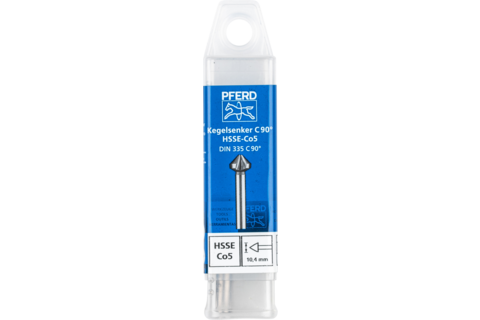 Зенковка PFERD HSSE DIN 335 C90° 10.4 - изображение 2