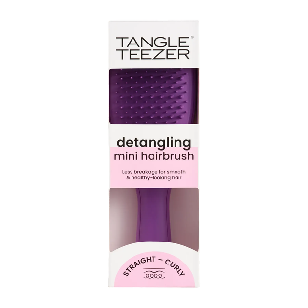 Щітка для волосся Tangle Teezer The Ultimate Detangler Mini Fresh Purple - Фото 6 Щітка для волосся Tangle Teezer The Ultimate Detangler Mini Fresh Purple - изображение 6