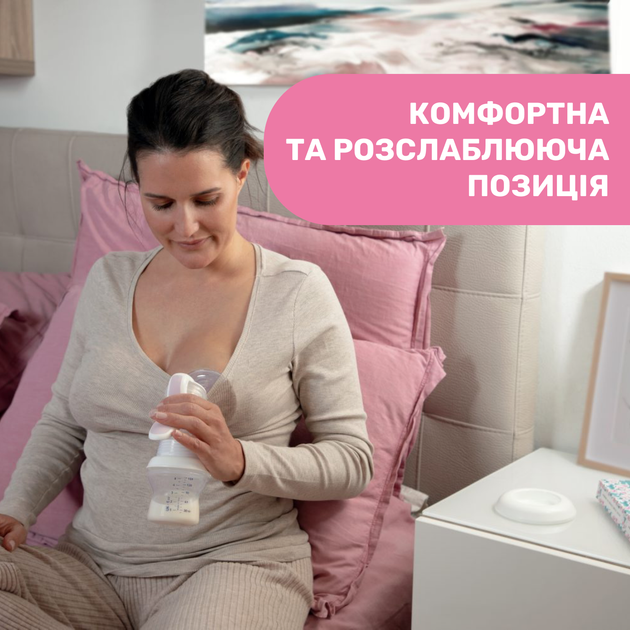Молокоотсос ручной 2 в 1 Chicco Natural Feeling&Well-Being - изображение 4
