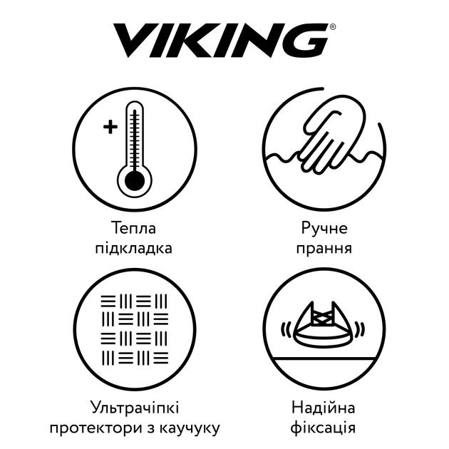 Ботинки Viking Constrictor Warm SC WP SL Black, цвет черный, размер 34 (253.95115.0002) - Фото 2 Ботинки Viking Constrictor Warm SC WP SL Black, цвет черный, размер 34 (253.95115.0002) - изображение 2