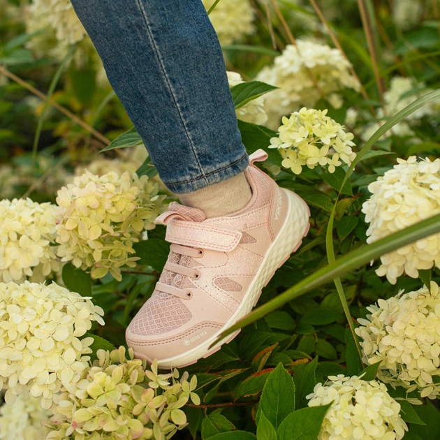 Кроссовки Viking Fun Glitter GTX 1V Light Pink, цвет розовый, размер 30 (251.55015.0098) - изображение 3