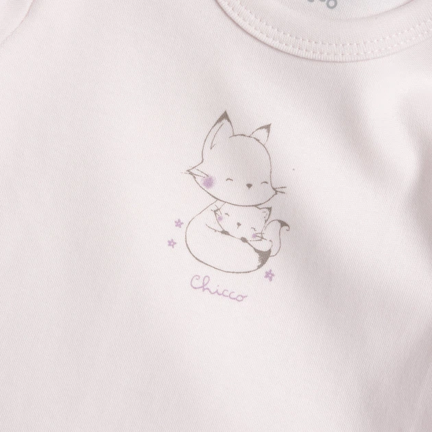 Боди (2 шт) Chicco Kitten, цвет розовый, размер 92 (091.00258.011) - изображение 4