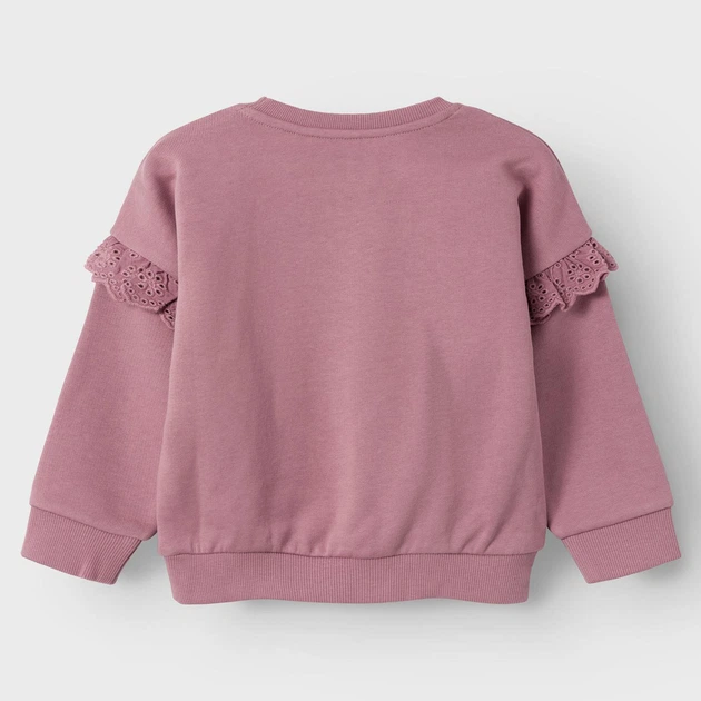 Свитшот Lil'Atelier Millie Rose, цвет розовый, размер 104 (241.13227539.NROS) - изображение 2