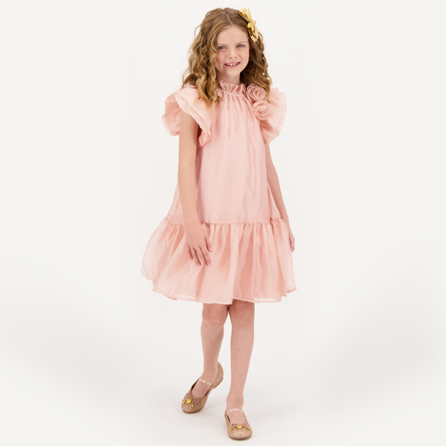 Платье Angel`s Face Loreen Flowers Blush Pink, цвет розовый, размер 116 (241.LOREEN.BLUSH) - изображение 4