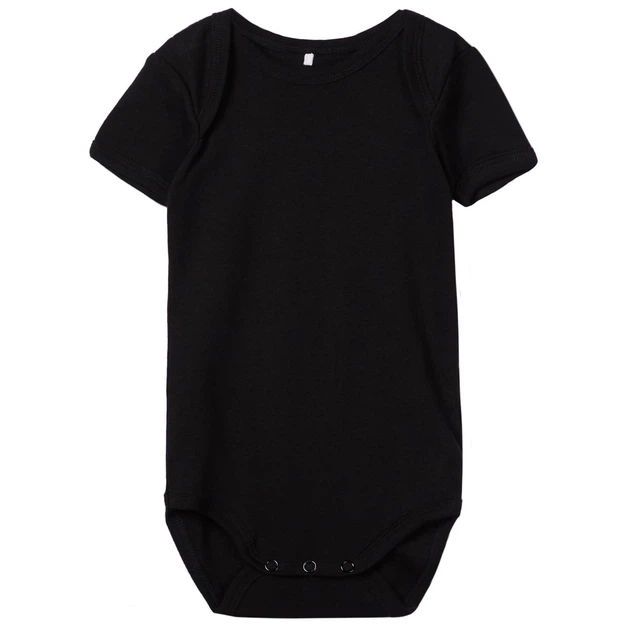 Боди (3 шт) Name it Classic colors, цвет серый, размер 50 (211.13183430.BLAC) - изображение 3
