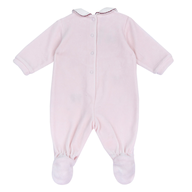 Велюровый комбинезон Chicco Alexa, цвет розовый, размер 68 (091.00243.011) - Фото 2 Велюровый комбинезон Chicco Alexa, цвет розовый, размер 68 (091.00243.011) - изображение 2