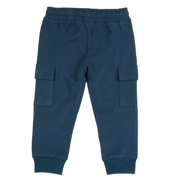 Утепленные спортивные брюки Chicco Blue, цвет синий, размер 128 (091.01006.088) - изображение 2