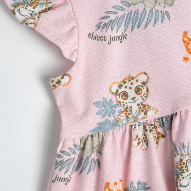 Платье Chicco Bambina, цвет розовый, размер 74 (090.05581.011) - Фото 3 Платье Chicco Bambina, цвет розовый, размер 74 (090.05581.011) - изображение 3
