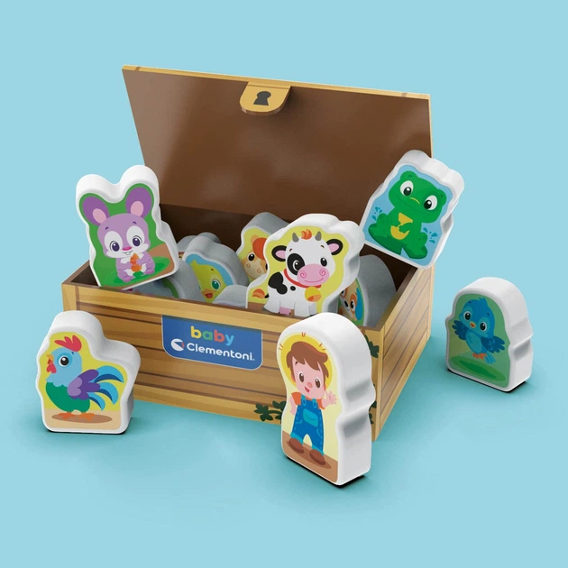 Игровой развивающий центр Clementoni "Baby Animal Farm" (17716) - Фото 4 Игровой развивающий центр Clementoni "Baby Animal Farm" (17716) - изображение 4