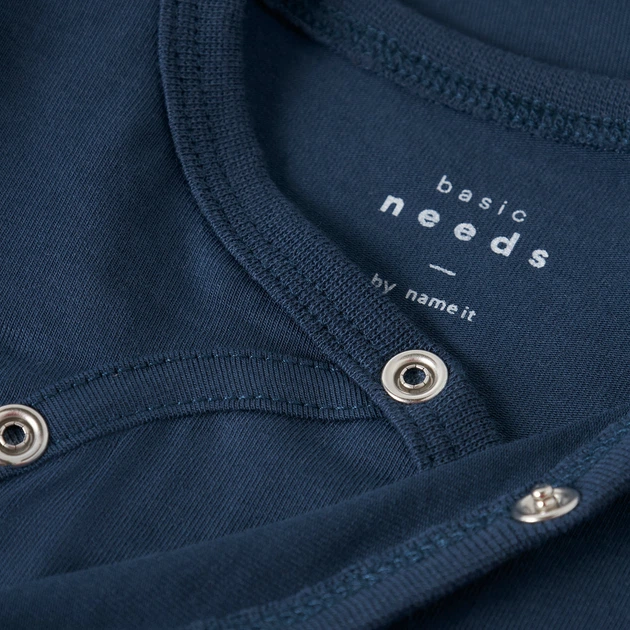Боди Name it Derek Insignia Blue, цвет синий, размер 68 (253.13249095.IBLU) - Фото 3 Боди Name it Derek Insignia Blue, цвет синий, размер 68 (253.13249095.IBLU) - изображение 3