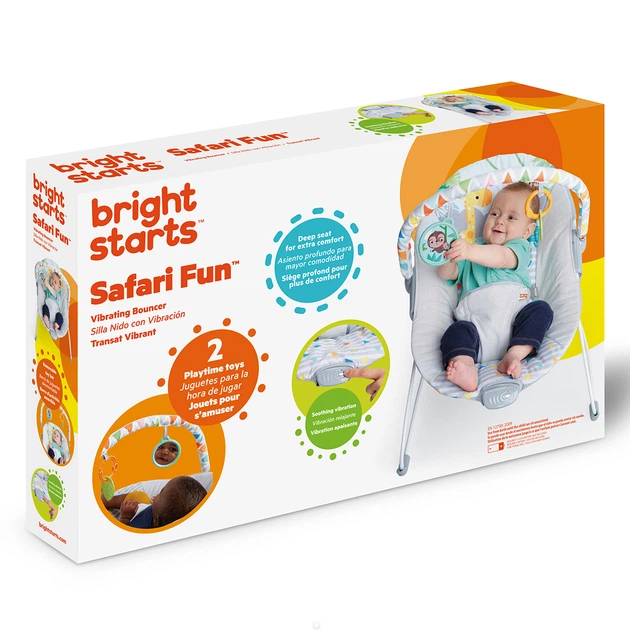 Шезлонг Bright Starts Safari Fun - изображение 8