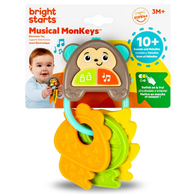 Музыкальная погремушка Bright Starts "Musical MonKeys" (17227) - изображение 7