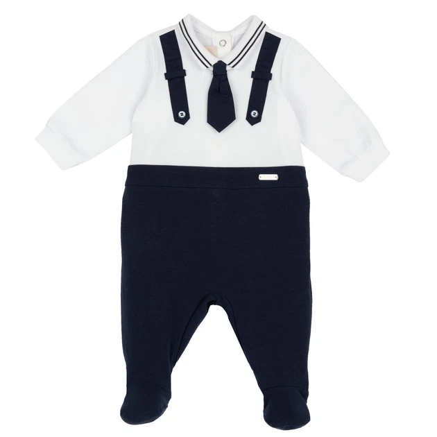 Комбинезон Chicco Elegante, цвет синий, размер 68 (261.02025.038) - Фото 1 Комбинезон Chicco Elegante, цвет синий, размер 68 (261.02025.038) - изображение 1