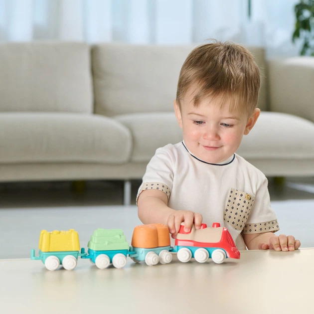 Игровой набор Chicco Eco+ "Детская железная дорога" - Фото 5 Игровой набор Chicco Eco+ "Детская железная дорога" - изображение 5