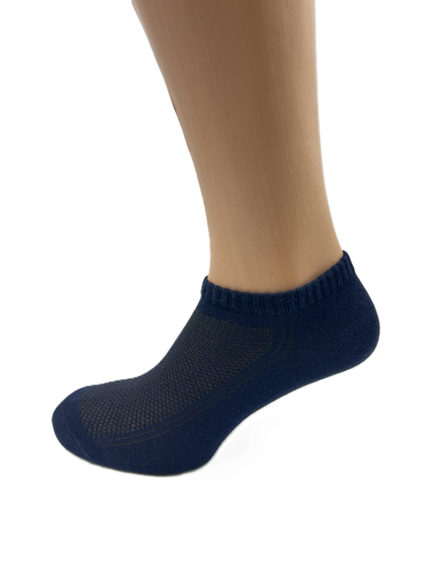 Набір чоловічих коротких спортивних бавовняних шкарпеток Cool Socks Sport Classic Collection, чорний, синій, сірий, бежевий (15 пар) розмір 38-42 - изображение 4