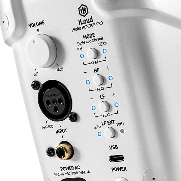 Студійний монітор IK Multimedia активний iLoud Micro Monitor Pro білий (8025813958036) - зображення 5