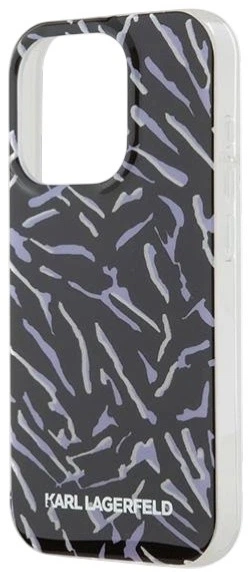 Etui Karl Lagerfeld Zebra With Cord do Apple iPhone 15 Pro Purple (3666339287436) - obraz 4