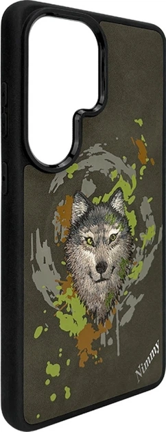 Etui plecki Nimmy Wilk MagSafe do Samsung Galaxy S26 Ultra Dark Gray (N-XXM-S26-ultra-061) - obraz 3