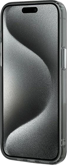 Панель Karl Lagerfeld IML Monogram Karl & Choupette Head MagSafe для Apple iPhone 15 Pro Black (3666339284909) - зображення 7