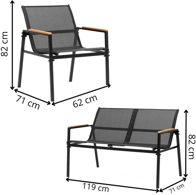 Набір садових меблів Springos GF0120 - зображення 10