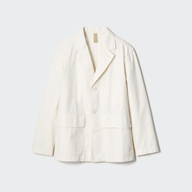 Піджак Uniqlo розмір XL бежевий (467024) - зображення 3